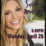 Sarah Marince Rutledge Poster Apr 26 2010